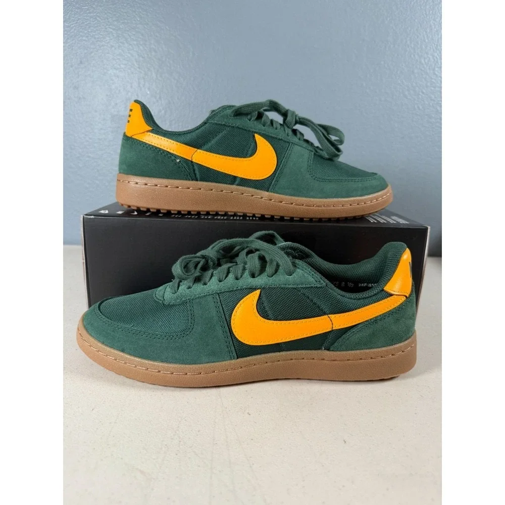 Nike Field General Pro Green & Gold Sneakers Men's‎ Size 8.5